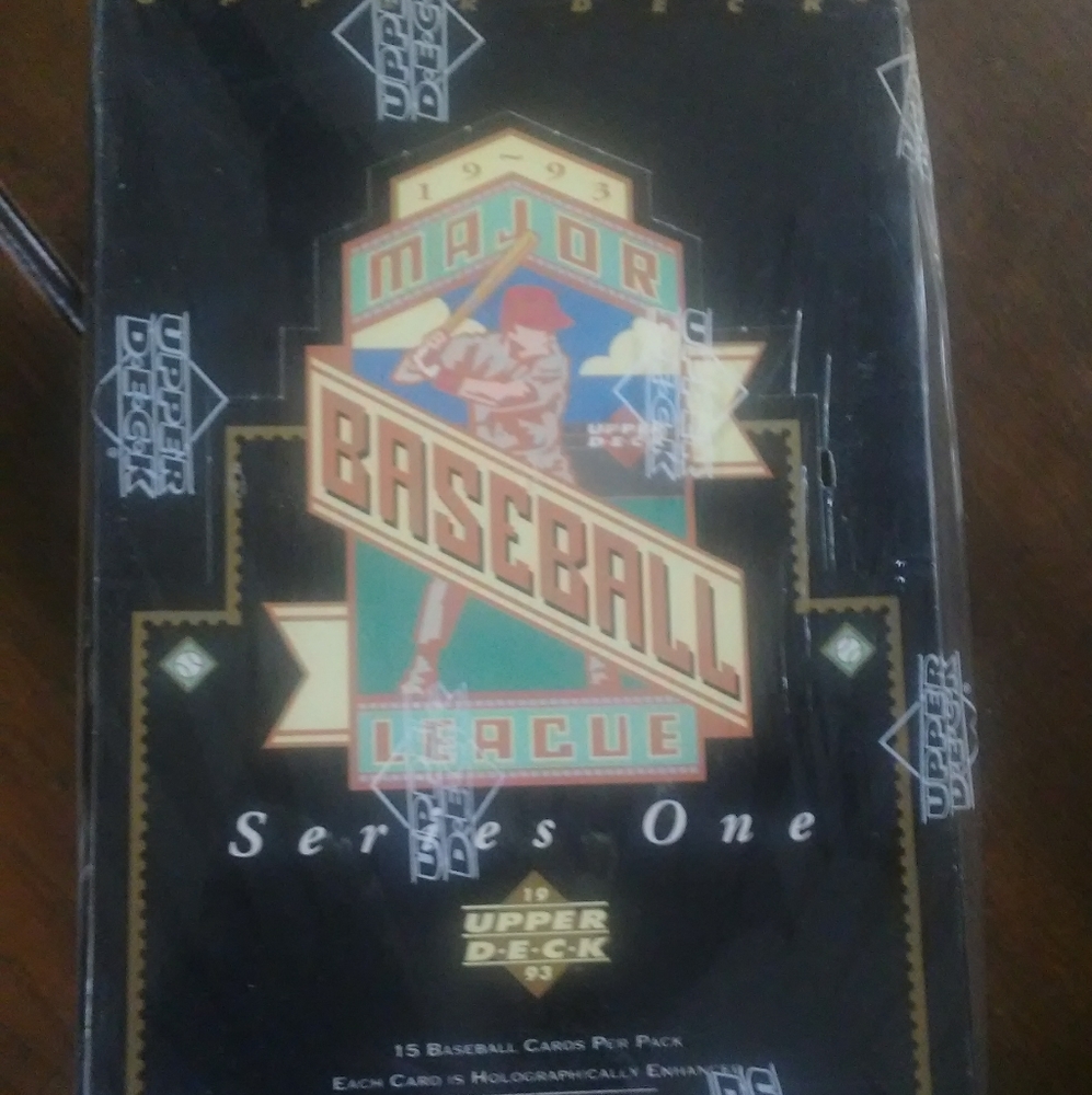 1993 Upper Deck Baseball Cards Series 1